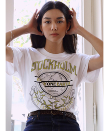 WAVE UNION | Stockholm T-shirt white(Tシャツ/カットソー)