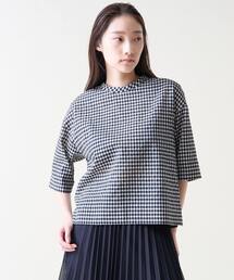 TIARA（ティアラ）の「ギンガムチェックTブラウス（シャツ/ブラウス）」