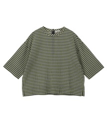 TIARA（ティアラ）の「ギンガムチェックTブラウス（シャツ/ブラウス）」