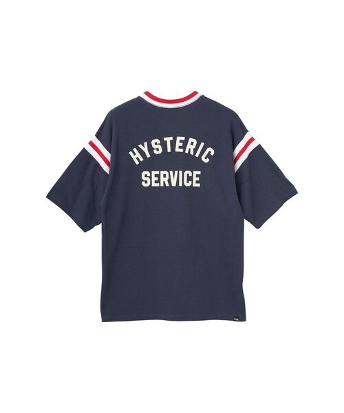 HYSTERIC GLAMOUR（ヒステリックグラマー）の「HYSTERIC SERVICE Tシャツ（Tシャツ/カットソー・メンズ・ブラック/グリーン/ネイビー・SMALL/MEDIUM/LARGE/X-LARGE）」の8枚目の写真