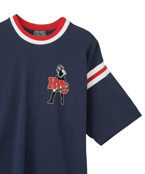 HYSTERIC GLAMOUR（ヒステリックグラマー）の「HYSTERIC SERVICE Tシャツ（Tシャツ/カットソー・メンズ・ブラック/グリーン/ネイビー・SMALL/MEDIUM/LARGE/X-LARGE）」の9枚目の写真