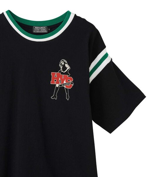 HYSTERIC GLAMOUR（ヒステリックグラマー）の「HYSTERIC SERVICE Tシャツ（Tシャツ/カットソー・メンズ・ブラック/グリーン/ネイビー・SMALL/MEDIUM/LARGE/X-LARGE）」の13枚目の写真