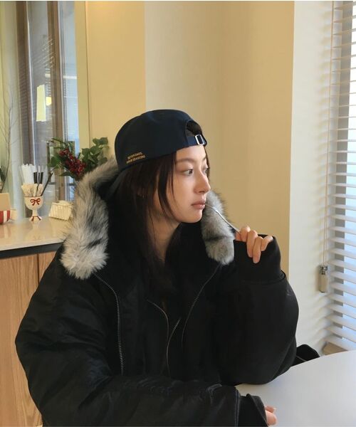 AAKAM(アーカム)の「Hooded Fur MA-1 Jacket (Black)(ブルゾン・レディース・その他・1/2)」の22枚目の写真