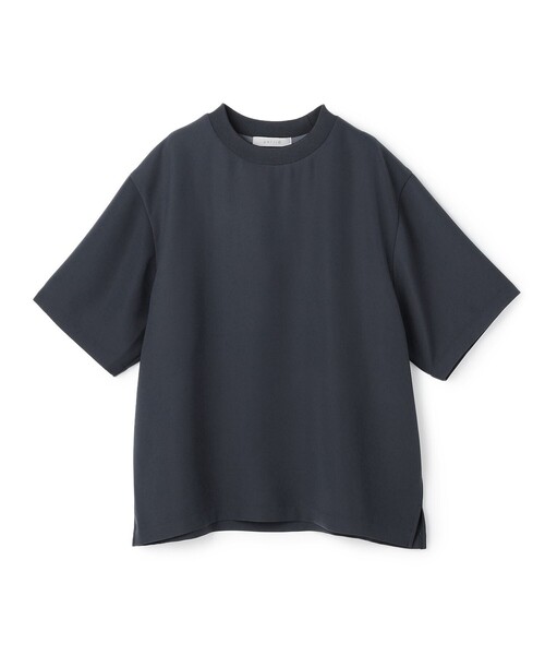 UNFILO(アンフィーロ)の「【接触冷感/セットアップ対応】ダブルクロス クルーTEE(Tシャツ/カットソー・メンズ・ブラック系/サックスブルー系/ネイビー系・SMALL/MEDIUM/LARGE/X-LARGE)」の12枚目の写真
