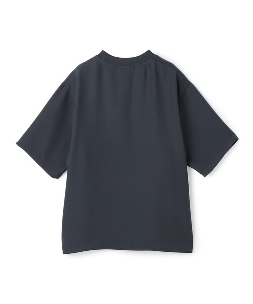 UNFILO(アンフィーロ)の「【接触冷感/セットアップ対応】ダブルクロス クルーTEE(Tシャツ/カットソー・メンズ・ブラック系/サックスブルー系/ネイビー系・SMALL/MEDIUM/LARGE/X-LARGE)」の13枚目の写真