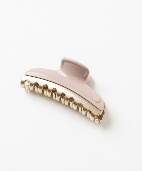 ALEXANDRE DE PARIS(アレクサンドルドゥパリ)の「【ALEXANDRE DE PARIS】ヘアクリップ ヘアアクセサリー 髪留め TIMELESS VENDOME L 10.5x5(バレッタ/ヘアクリップ・レディース・ブラック×ゴールド/ブラック×シルバー/アイボリー/ベージュ・FREE)」の4枚目の写真