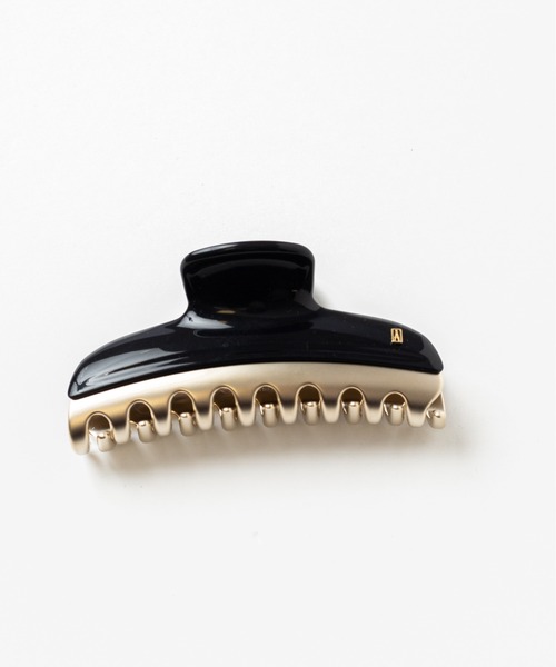 ALEXANDRE DE PARIS(アレクサンドルドゥパリ)の「【ALEXANDRE DE PARIS】ヘアクリップ ヘアアクセサリー 髪留め TIMELESS VENDOME L 10.5x5(バレッタ/ヘアクリップ・レディース・ブラック×ゴールド/ブラック×シルバー/アイボリー/ベージュ・FREE)」の9枚目の写真