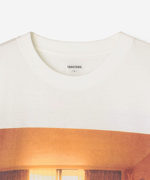 TANGTANG（タンタン）の「TANGTANG | 半袖Tシャツ GASATANG iftySURROUNDDULL.. MEN（Tシャツ/カットソー・メンズ・ホワイト・M/L/XL）」の4枚目の写真