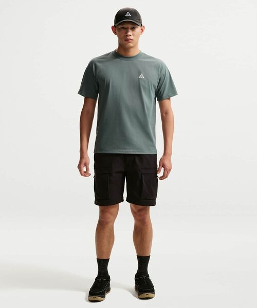 ACG(エィシージー)の「ナイキ ACG ショートスリーブ Tシャツ / Nike ACG Short-Sleeve T-Shirt DC5357-382 Mineral Slate(Tシャツ/カットソー・メンズ・グレー系その他2・M/L/S/XL/2XL)」の11枚目の写真