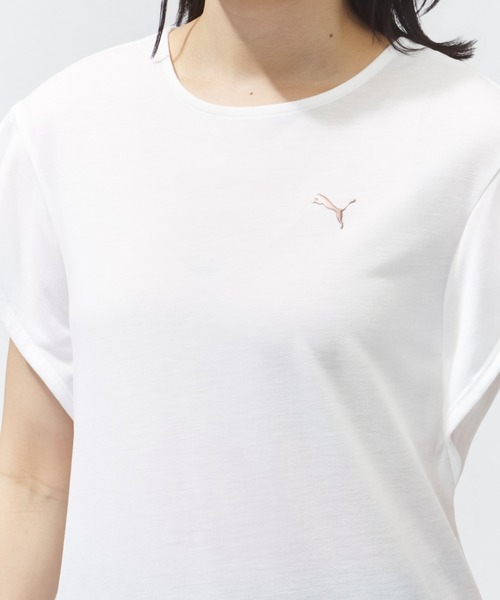 PUMA（プーマ）の「プーマ PUMA SS Tシャツ（Tシャツ/カットソー・レディース・ブラック/ホワイト/ラベンダー・M/L/XL）」の19枚目の写真