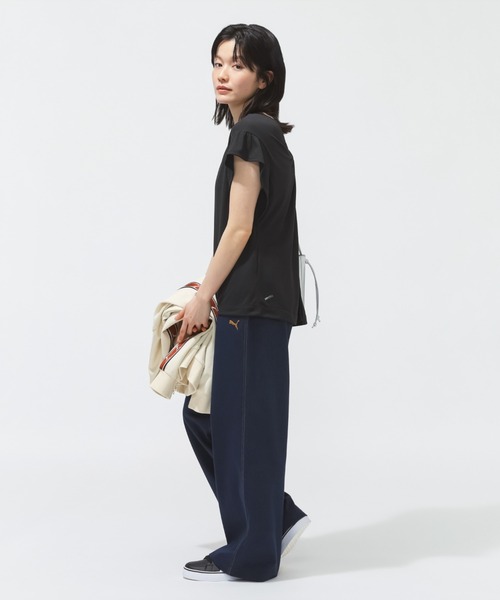 PUMA（プーマ）の「プーマ PUMA SS Tシャツ（Tシャツ/カットソー・レディース・ブラック/ホワイト/ラベンダー・M/L/XL）」の15枚目の写真