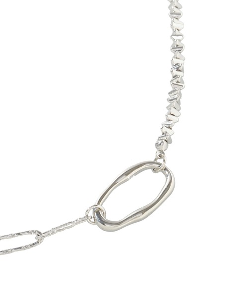 Green Parks(グリーンパークス)の「オーバルチェーンつなぎネックレス(ネックレス・レディース・ゴールド/シルバー・FREE)」の5枚目の写真