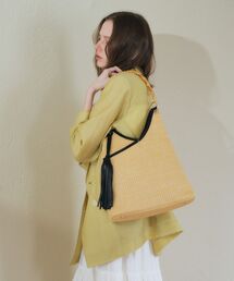 チャーム付き2wayショルダーバッグ