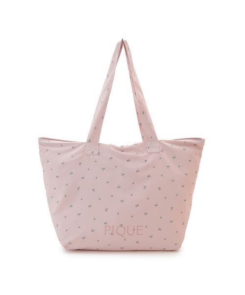 gelato pique(ジェラートピケ)の「バリエーションキャリーオンバッグ(トートバッグ・レディース・アイボリー/ピンク・F)」の19枚目の写真
