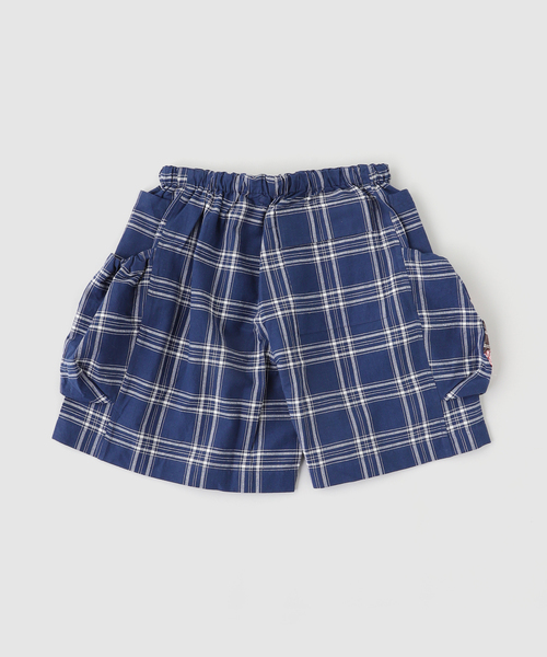 Story mfg.(ストーリーエムエフジー)の「STORY mfg. / ストーリーエムエフジー. SALT SHORTS CHECK(その他パンツ・メンズ・ダークブルー・MEDIUM)」の2枚目の写真