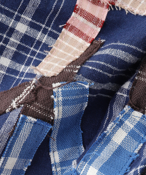 Story mfg.(ストーリーエムエフジー)の「STORY mfg. / ストーリーエムエフジー. SALT SHORTS CHECK(その他パンツ・メンズ・ダークブルー・MEDIUM)」の3枚目の写真