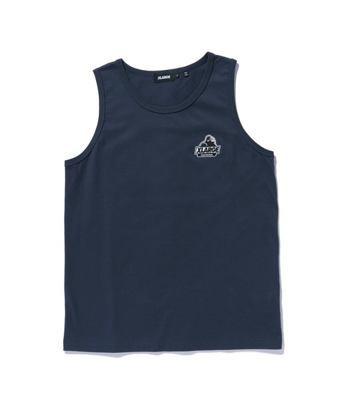 XLARGE(エクストララージ)の「SLANTED OG TANK TOP(タンクトップ・メンズ・ブラック/ホワイト/グリーン/ネイビー・S/M/L/XL)」の4枚目の写真