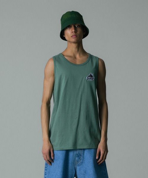 XLARGE(エクストララージ)の「SLANTED OG TANK TOP(タンクトップ・メンズ・ブラック/ホワイト/グリーン/ネイビー・S/M/L/XL)」の5枚目の写真