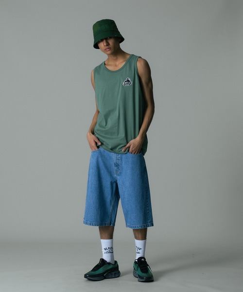 XLARGE(エクストララージ)の「SLANTED OG TANK TOP(タンクトップ・メンズ・ブラック/ホワイト/グリーン/ネイビー・S/M/L/XL)」の6枚目の写真