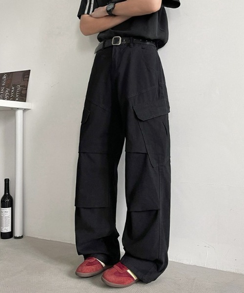 link lot(リンクロット)の「カラーカーゴパンツ(カーゴパンツ・メンズ・カーキ/ブラウン/ブラック・M/L)」の7枚目の写真
