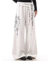 ARULE（アルール）の「A'GEM/9 × .kom 『ARULE/アルール』 Tribal Graphic Balloon Sweatpants/トライバルグラフィックバルーンスウェットパンツ（スウェットパンツ）」