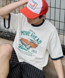 WEGO | WEGO/【26年春夏新作】グラフィックリンガーT(Tシャツ/カットソー)