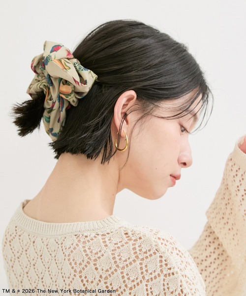 NYBG】ボタニカル柄 シュシュ（シュシュ）｜LE CERCLE par rope