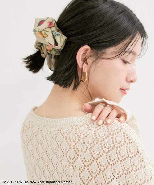 NYBG】ボタニカル柄 シュシュ（シュシュ）｜le cercle ADAM ET ROPE