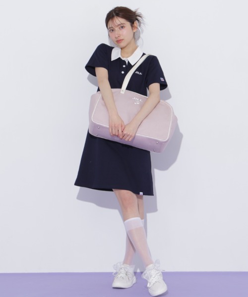 JILL by JILL STUART(ジルバイジルスチュアート)の「<cherryシリーズ>トラベルボストンバッグ(ボストンバッグ・レディース・ネイビー/ピンク/ホワイト・FREE)」の16枚目の写真