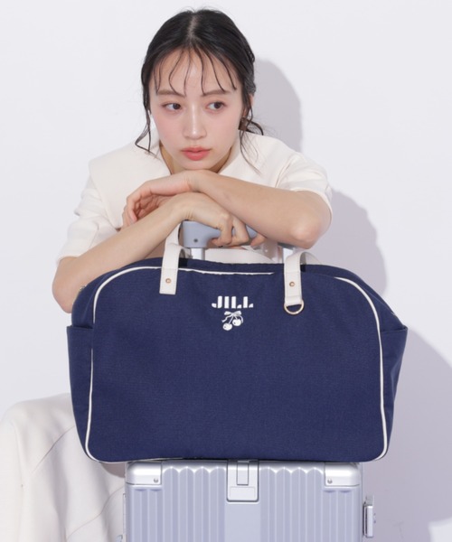 JILL by JILL STUART(ジルバイジルスチュアート)の「<cherryシリーズ>トラベルボストンバッグ(ボストンバッグ・レディース・ネイビー/ピンク/ホワイト・FREE)」の9枚目の写真