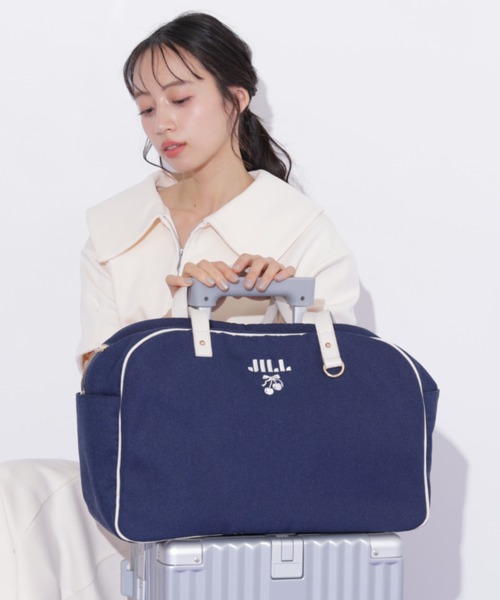JILL by JILL STUART(ジルバイジルスチュアート)の「<cherryシリーズ>トラベルボストンバッグ(ボストンバッグ・レディース・ネイビー/ピンク/ホワイト・FREE)」の11枚目の写真