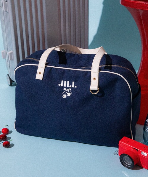 JILL by JILL STUART(ジルバイジルスチュアート)の「<cherryシリーズ>トラベルボストンバッグ(ボストンバッグ・レディース・ネイビー/ピンク/ホワイト・FREE)」の22枚目の写真