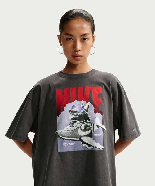 ナイキ　アニマルTシャツ新品 NIKE（ナイキ） Tシャツ 半袖 ジュニア J NSW アニマル Tシャツ HQ3228