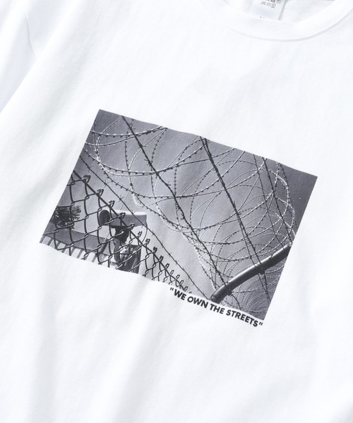FUNALIVE(ファンアライブ)の「転写プリントTシャツ 半袖(Tシャツ/カットソー・メンズ・ホワイト系6/ホワイト系7/ホワイト系8/ホワイト系3/ホワイト系5/ホワイト系1/ホワイト系2/ホワイト系4/ホワイト系その他/ホワイト系その他2/ホワイト系その他4/ホワイト系その他3・S/M/L/XL)」の18枚目の写真