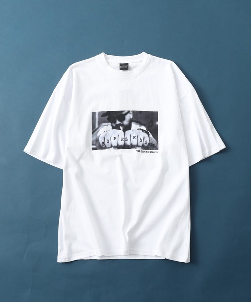 FUNALIVE(ファンアライブ)の「転写プリントTシャツ 半袖(Tシャツ/カットソー・メンズ・ホワイト系6/ホワイト系7/ホワイト系8/ホワイト系3/ホワイト系5/ホワイト系1/ホワイト系2/ホワイト系4/ホワイト系その他/ホワイト系その他2/ホワイト系その他4/ホワイト系その他3・S/M/L/XL)」の17枚目の写真