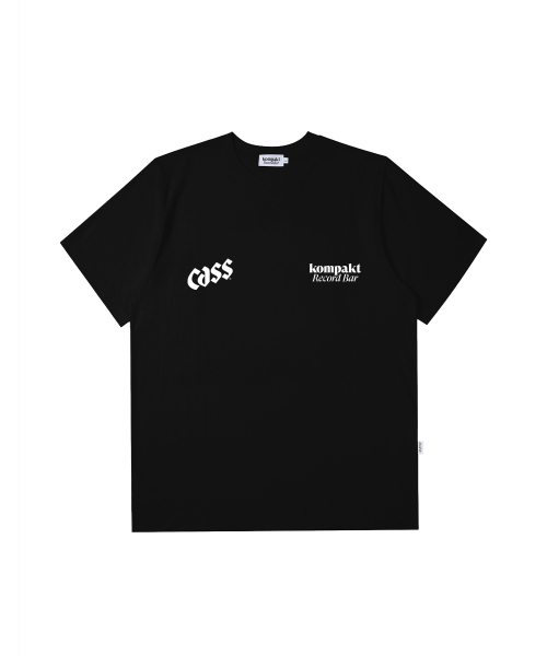 Kompakt Record Bar(コンパクトレコードバー)の「KRB x CASS T-shirt - Black(Tシャツ/カットソー・メンズ・その他・LARGE/X-LARGE/XX-LARGE)」の2枚目の写真