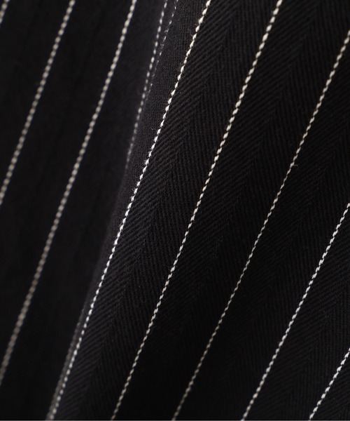 schott(ショット)の「Schott/ショット/LOT. 763J STRIPE FRISCO/ストライプ フリスコ(ブルゾン・メンズ・ブラック/チャコール・XL/2XL/M/L)」の15枚目の写真