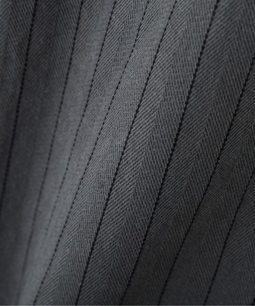schott(ショット)の「Schott/ショット/LOT. 763J STRIPE FRISCO/ストライプ フリスコ(ブルゾン・メンズ・ブラック/チャコール・XL/2XL/M/L)」の17枚目の写真