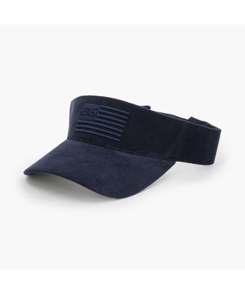 BRIEFING(ブリーフィング)の「【BRIEFING GOLF/ブリーフィングゴルフ】MEN’S PILE VISOR(サンバイザー・メンズ・ネイビー/ブラック/ブラウン/ホワイト・FREE)」の4枚目の写真