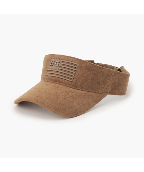 BRIEFING(ブリーフィング)の「【BRIEFING GOLF/ブリーフィングゴルフ】MEN’S PILE VISOR(サンバイザー・メンズ・ネイビー/ブラック/ブラウン/ホワイト・FREE)」の3枚目の写真