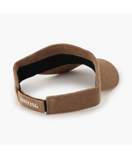 BRIEFING(ブリーフィング)の「【BRIEFING GOLF/ブリーフィングゴルフ】MEN’S PILE VISOR(サンバイザー・メンズ・ネイビー/ブラック/ブラウン/ホワイト・FREE)」の5枚目の写真