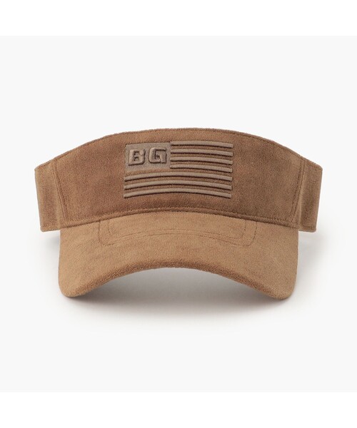 BRIEFING(ブリーフィング)の「【BRIEFING GOLF/ブリーフィングゴルフ】MEN’S PILE VISOR(サンバイザー・メンズ・ネイビー/ブラック/ブラウン/ホワイト・FREE)」の6枚目の写真