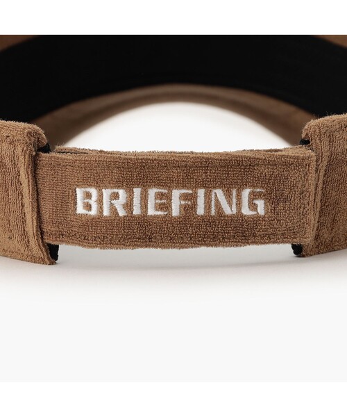 BRIEFING(ブリーフィング)の「【BRIEFING GOLF/ブリーフィングゴルフ】MEN’S PILE VISOR(サンバイザー・メンズ・ネイビー/ブラック/ブラウン/ホワイト・FREE)」の8枚目の写真