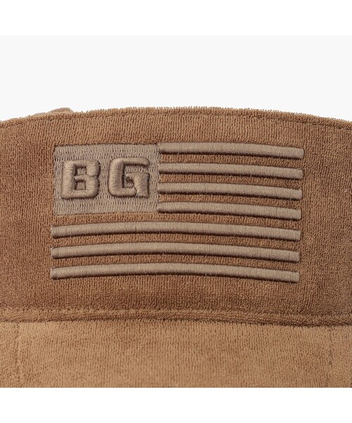 BRIEFING(ブリーフィング)の「【BRIEFING GOLF/ブリーフィングゴルフ】MEN’S PILE VISOR(サンバイザー・メンズ・ネイビー/ブラック/ブラウン/ホワイト・FREE)」の10枚目の写真