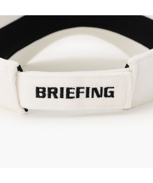 BRIEFING(ブリーフィング)の「【BRIEFING GOLF/ブリーフィングゴルフ】MEN’S PILE VISOR(サンバイザー・メンズ・ネイビー/ブラック/ブラウン/ホワイト・FREE)」の12枚目の写真
