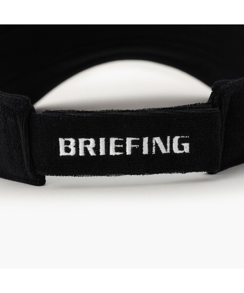 BRIEFING(ブリーフィング)の「【BRIEFING GOLF/ブリーフィングゴルフ】MEN’S PILE VISOR(サンバイザー・メンズ・ネイビー/ブラック/ブラウン/ホワイト・FREE)」の14枚目の写真