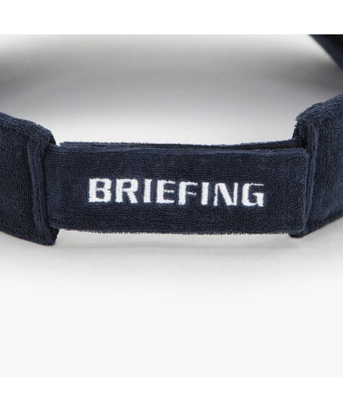 BRIEFING(ブリーフィング)の「【BRIEFING GOLF/ブリーフィングゴルフ】MEN’S PILE VISOR(サンバイザー・メンズ・ネイビー/ブラック/ブラウン/ホワイト・FREE)」の16枚目の写真