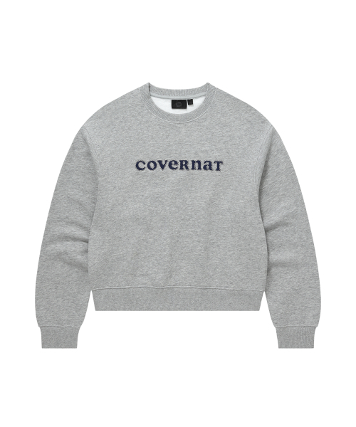 COVERNAT WOMAN（カバーナットウーマン）の「ウィメンズクーパー ロゴ スウェット メランジグレー（スウェット・レディース・その他・LARGE/WM/WS）」の2枚目の写真