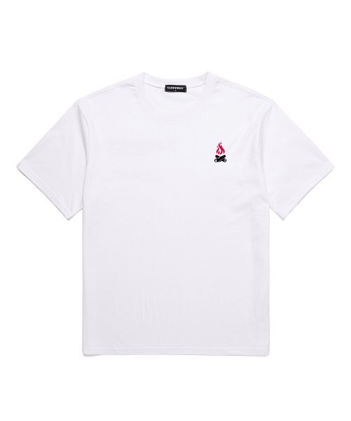 VANNWORKS(バンワークス)の「キャンプに行くだけでいい オーバーサイズ 半袖Tシャツ (VNCTS240) ホワイト(Tシャツ/カットソー・レディース・その他・LARGE/SMALL/MEDIUM/XX-LARGE/X-LARGE)」の3枚目の写真