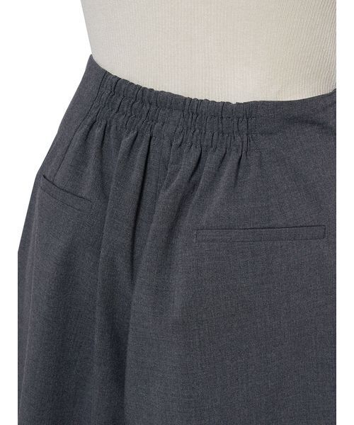 FRAY I.D（フレイアイディー）の「ボリュームリボンスカショーパン（その他パンツ・レディース・ブラック/カーキ/グレー・0/1）」の6枚目の写真